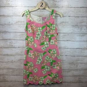 Lilly Pulitzer Butterfly Dress- Scalloped shift